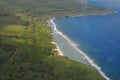 Picturesque aerial view of TinianÃ¢â¬â¢s coast, Northern Mariana Islands